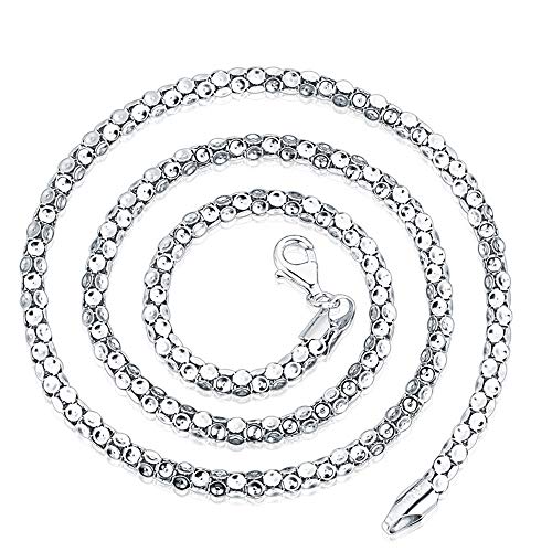 Preisvergleich Produktbild JIAXUN Halskette 925 Sterling Silber Herren Laterne Chai