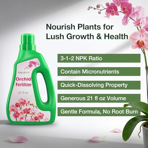 Fertilizante Líquido Concentrado FOLLOWIN para Orquídeas 21 oz miniatura 5