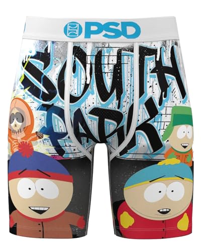 PSD Men's Multi South Park Gang Boxer Briefs2