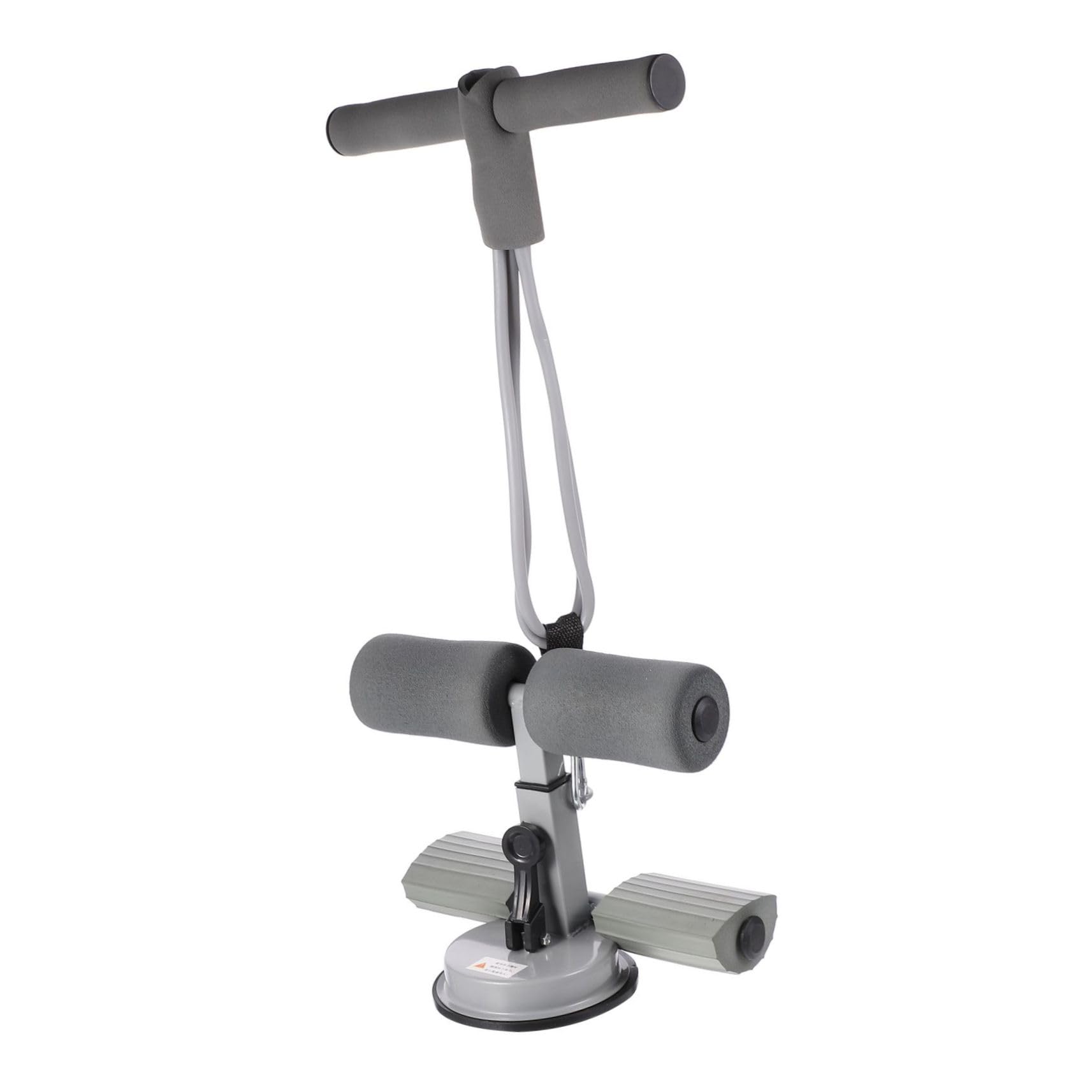 Mipcase Sit-up Aid Floor Bar with Suction Cups Abdominal Fitness Device Easy to Size