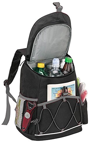 Backpack Cooler ….. Wide Bottom Designed to Stand Securely for Easy Access3