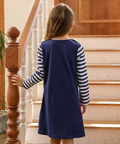 Bumeex Toddler Girl's Long Sleeve Dresses 2-7Y - Image 7