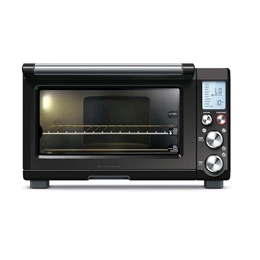 Breville the Smart Oven® Pro, Convection Toaster Oven, Small Electric Countertop Oven, BOV845BKS, Black Sesame
