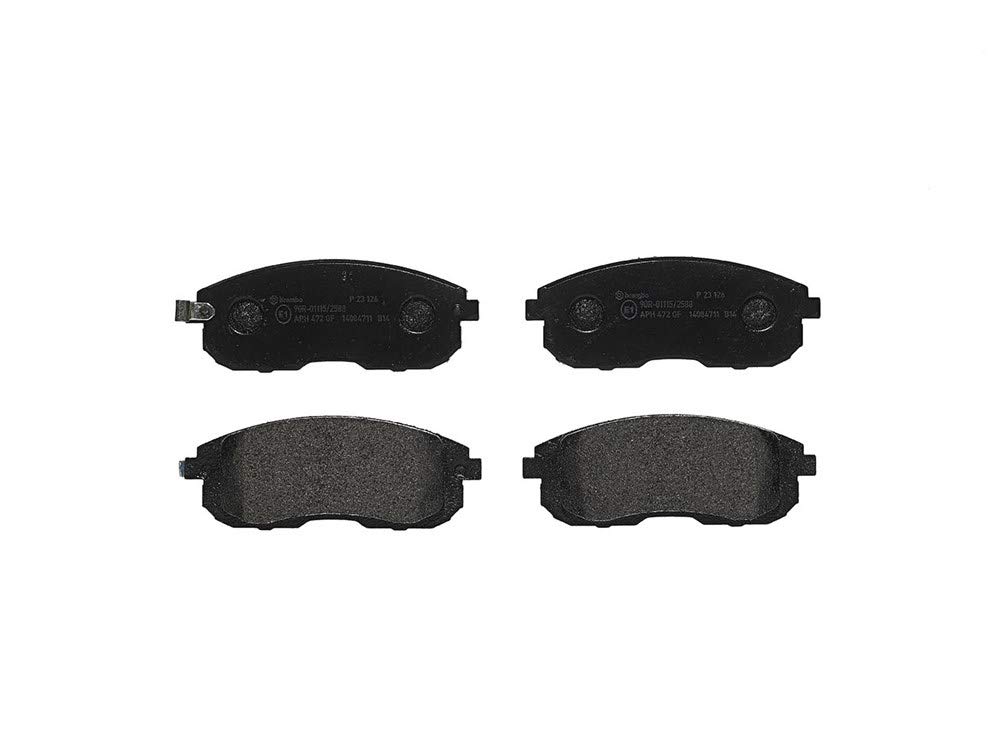 Brake pads P 23 126 BREMBO for SUZUKI NISSAN FIAT