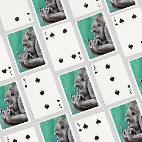 Juego de Naipes Poker Lantern Press 52 Cartas miniatura 4