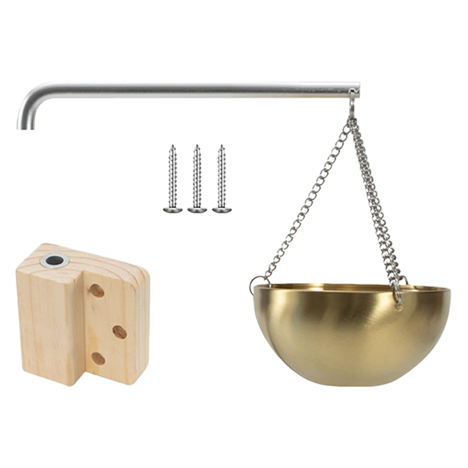 Modern Stainless Steel Sauna Bowl for Scent Diffusion Holds 500Ml of Oils or Salt Crystals Resort Sauna Essencetherapy Set