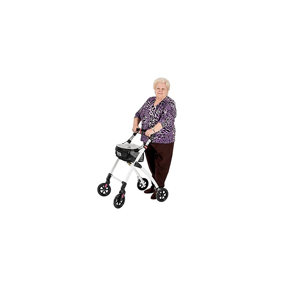 Buy KMINA PRO Lightweight Rollator Walker, Folding Rollators for