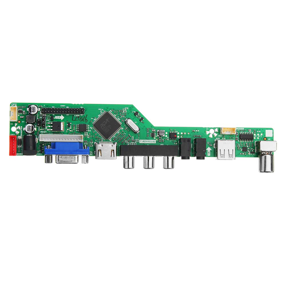 T.Rd8503.03 Universal LCD Led Controlador De TV Tablero De Controladores TV/Pc/Vga/Hdmi/USB con Control Remoto