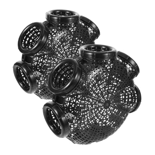 HEMOTON 2pcs Fish Shrimp Cage Pp Material Basket for Outdoor Fishing Bait Lightweight