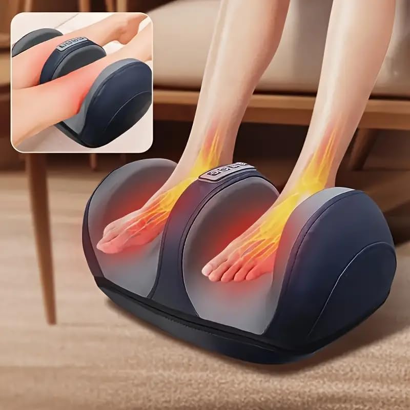Suicune Electric Multi-Use Foot Calf Massager Machine with Heat, Shiatsu Foot and Calf Massager with Offer Deep Kneading Rolling Ankle, Leg Massage (B0DCBYW1CZ) Amazon Price History, Amazon Price Tracker