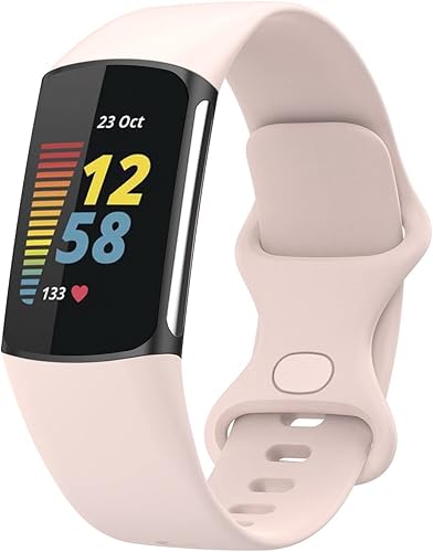navor Compatible con Fitbit Charge 5 correa ajustable, correa de repuesto de silicona suave para hombres y mujeres disponible en Yaxa Colombia