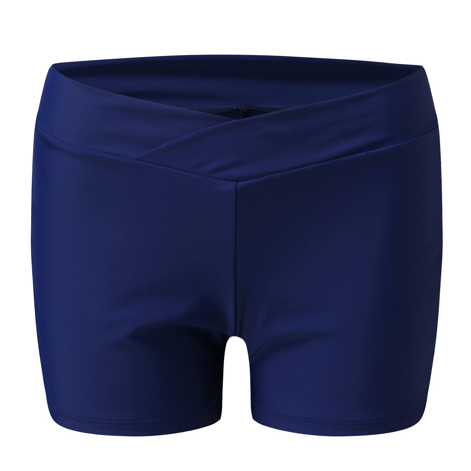 Generisch Conjunto de bikini para mujer, traje de baño, pantalones cortos de baño, pantalones cortos para mujer, para la playa, para correr, bikini, botones, pantalones cortos de baño, tankinis