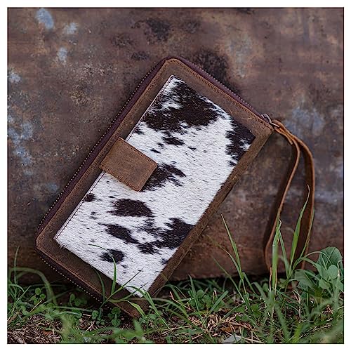 STS Ranchwear Women's Bentley Compact Durable Leather Casual Wallet with Removable Wrist Strap, Tornado/Cowhide, One Size3