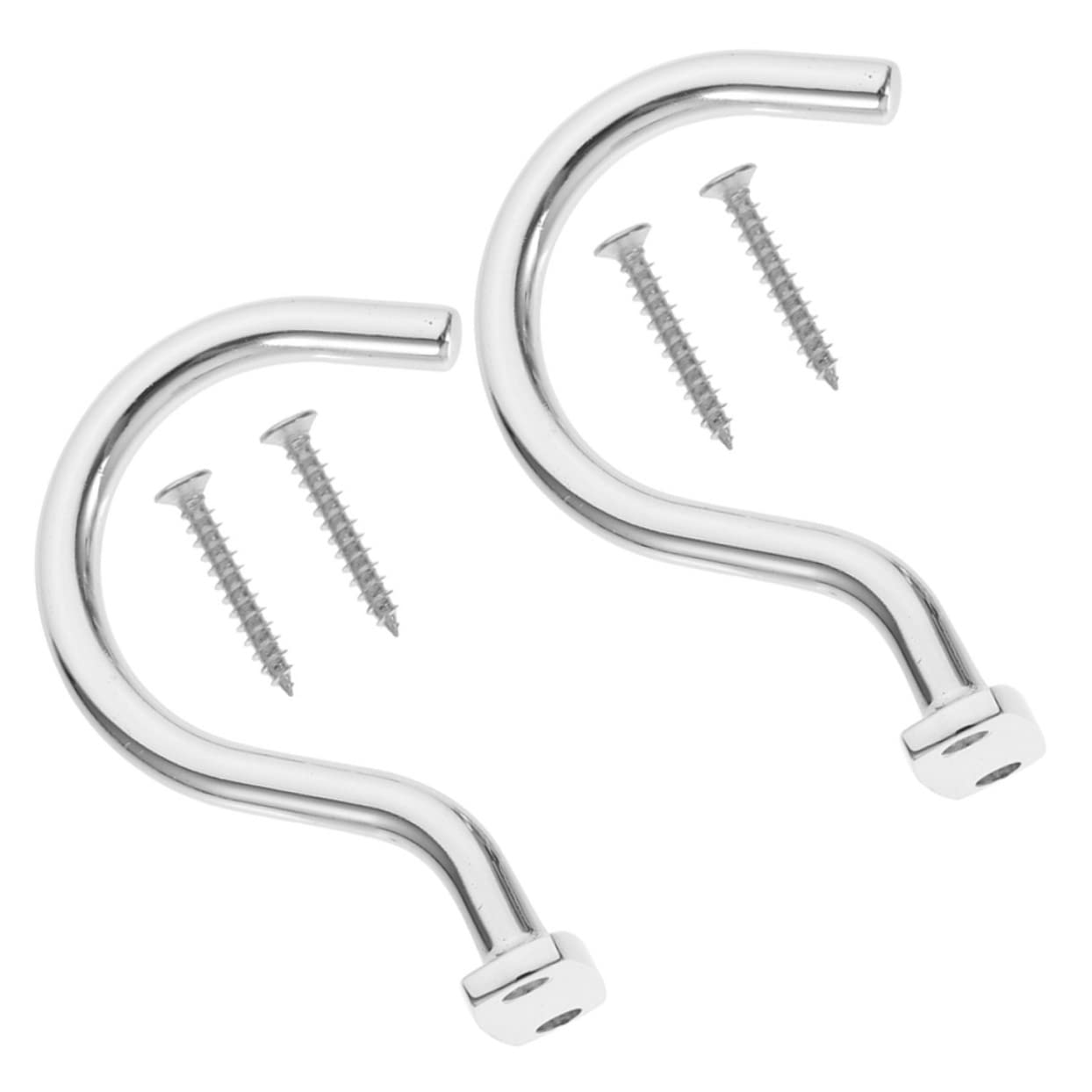 Sosoport 2Sets Replaceable Snooker Hook Durable Hooks for Billiard Accessory Convenient Installation for Pool Table for Storing Cues and Triangles Sturdy