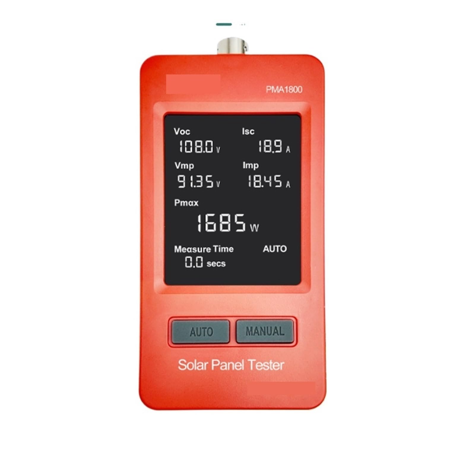 Solar Panel Tester Photovoltaic Panel Multimeter MPPT Auto/Manual Voltage Tool Voltmeter Power Tester(PMA1800)