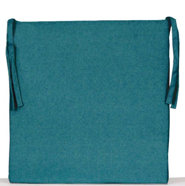 Atout Ciel - Cojín para Silla (40 x 40 cm), Color Azul