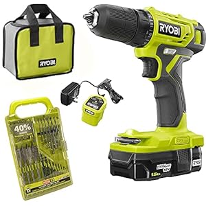Ryobi 18V ONE+ 3/8 in. Drill Driver...
