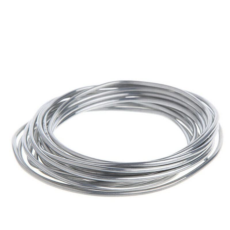 GatherTOOL 1/3/5M Easy Melt Aluminum Copper Welding Rod Cored Wire Low Temperature Welding Rods for Copper Aluminum Steel Welding No Need Powder (Size : 1M-1.6mm)