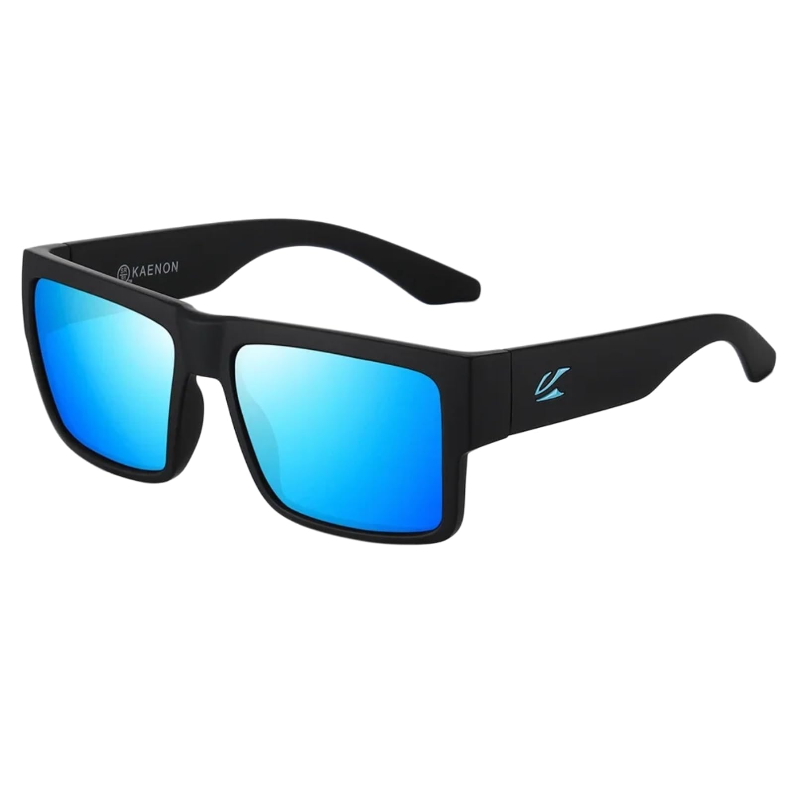 Sonnenbrille Mode Quadrat Vielseitige Polarisierte Männer Frauen Sport Angeln Fahren Uv400 Brille-c1 Black-with Original Box