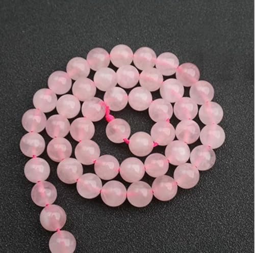 Image of 90pcs Adabele Natural Rose Quartz Pink Crystal Gemstone 4mm (0.16 Inch) Round Beads