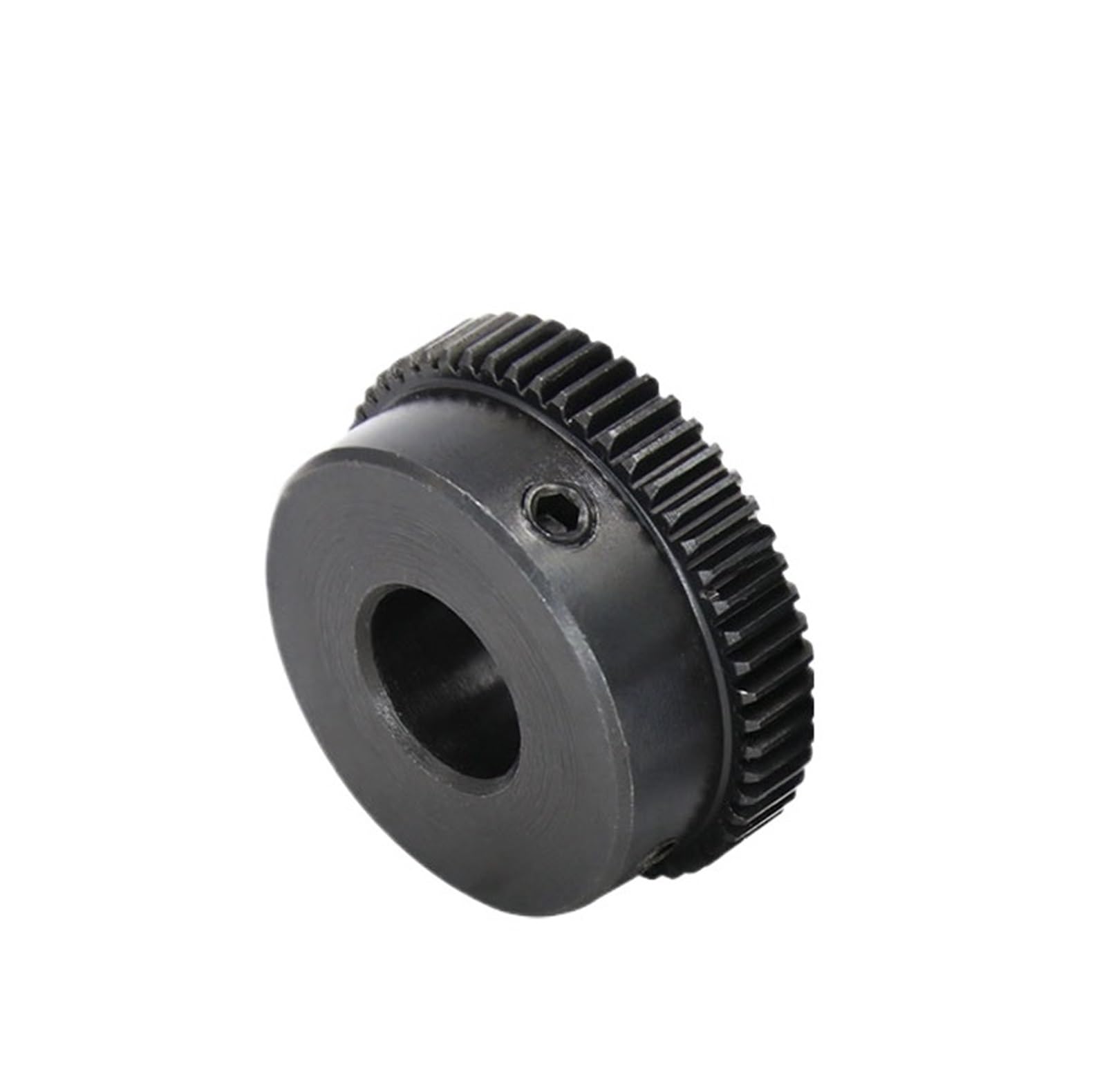 Bevel Gear Pinion Hardware Mechanical Motor Gear 0.5M-42T/44T Bore Size 6/8/10mm Mini Gear Wheel Carbon Steel Blackening Teeth Height 5mm Transmission Parts(6mm-0.5M-44 Teeth)