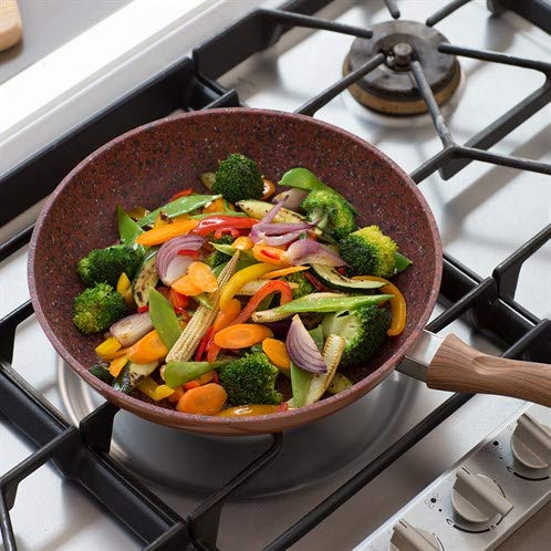 JML V18993 - Padella in rame, 24 cm, in ceramica