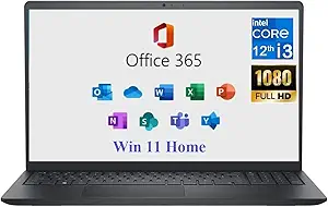 DELL 2024 Inspiron 15 Laptop, with Microsoft Office 365, 15.6