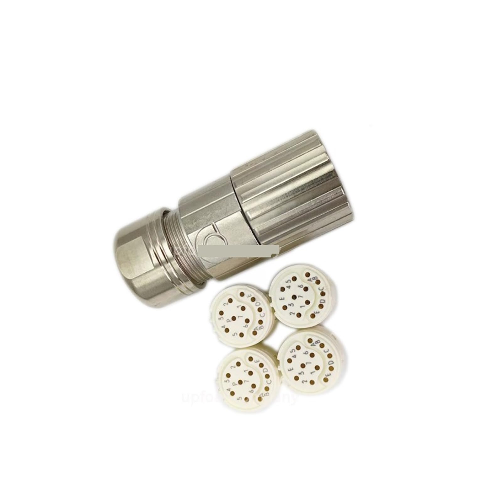 Conector macho M23 de 12 núcleos for cables de volante 7+5