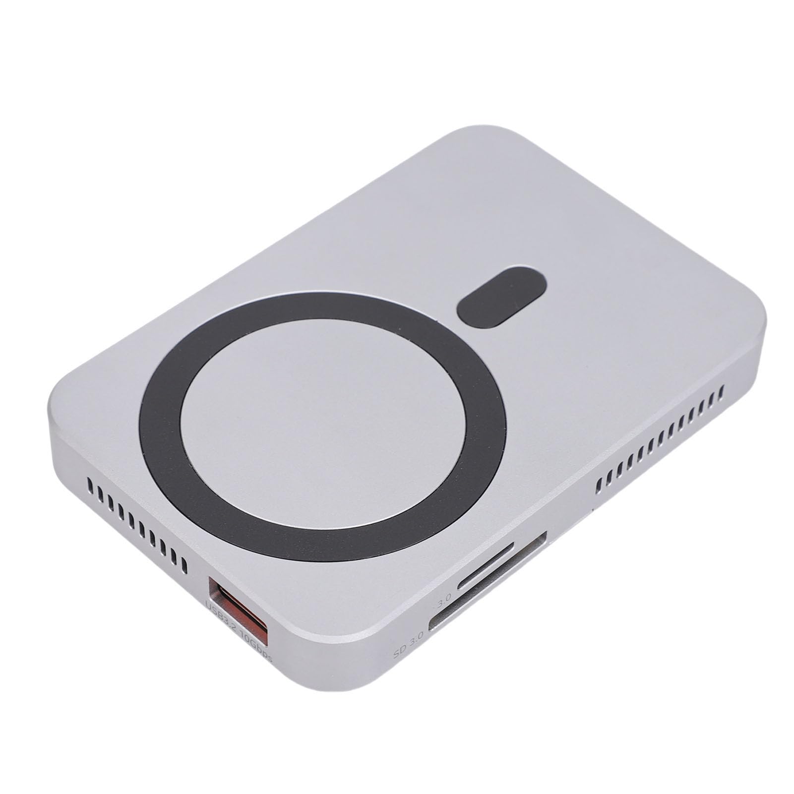 Cosiki Carcasa SSD M.2 NVMe Hub Tipo C 8 en 1 con Transferencia Ultrarrápida de 10 Gbps para Fotógrafos y Creadores de Contenido Aleación de Aluminio