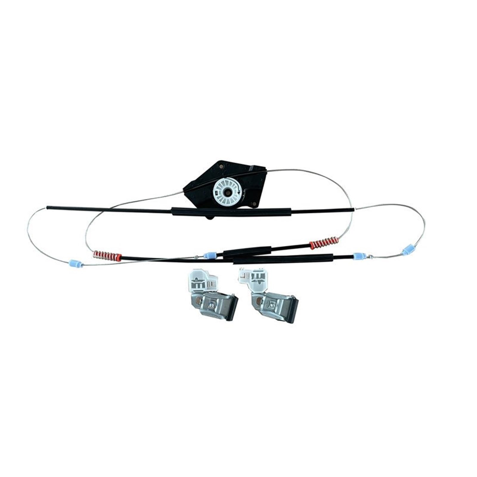 Hhfksci Power Window Regulator for Vw for Passat 3b 1996 1997 1998 1999 2000 2001 2002 2003 2004 2005 Window Regulator Repair Kit Front Left and Right 3b1837461 3b1837462(Grey)