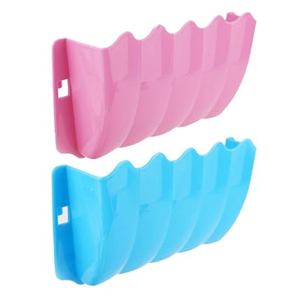 Balacoo 2Pcs Bunny Hay Feeder Guinea Pig Hay Holder Less Wasted Hay Rack Manger Rabbit Food Dispenser for Small Pets Guinea Pig Rabbit Chinchilla