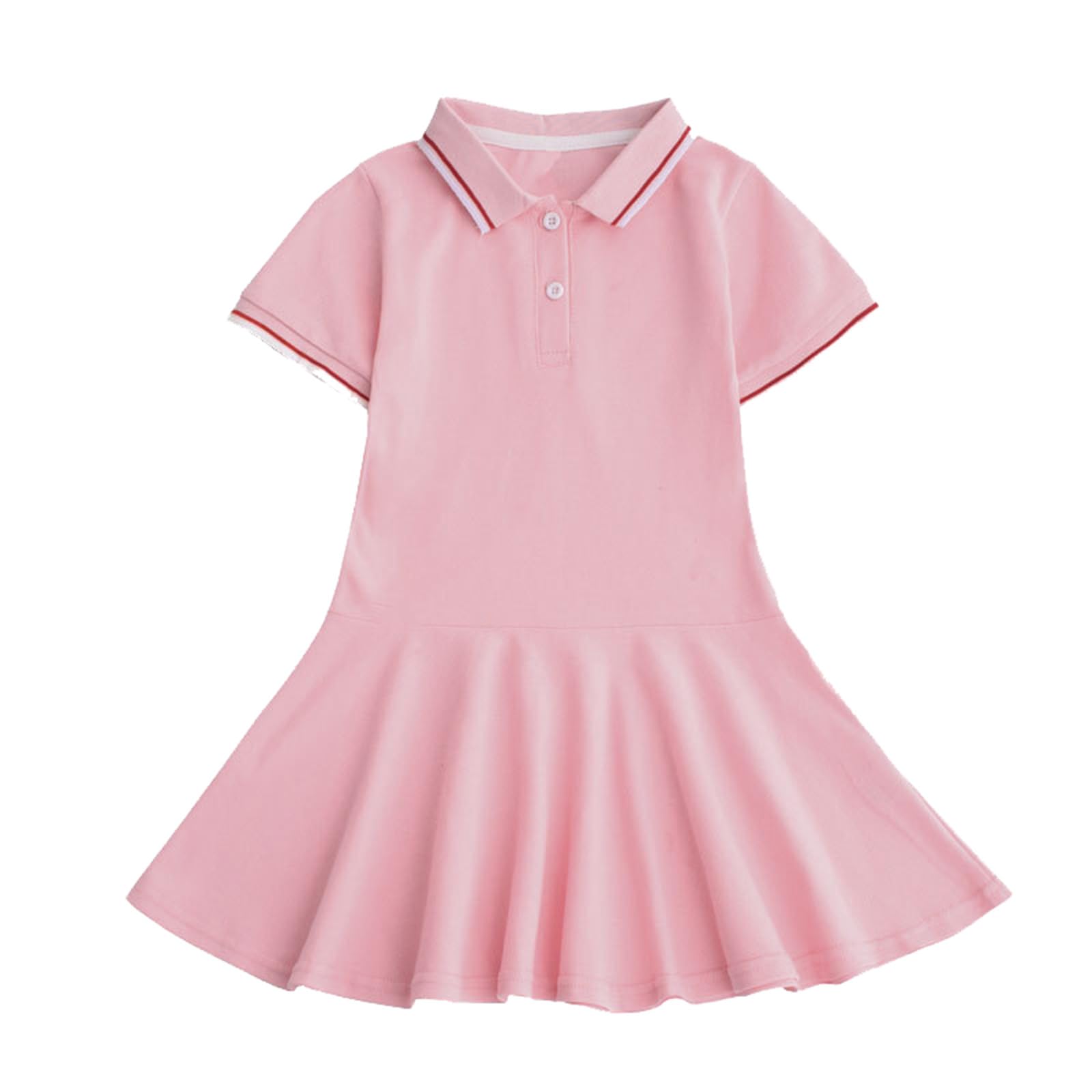 Vestido de tenis sin mangas para niño niña vestido plisado deporte golf bádminton voleibol Sportwear 6-14 años