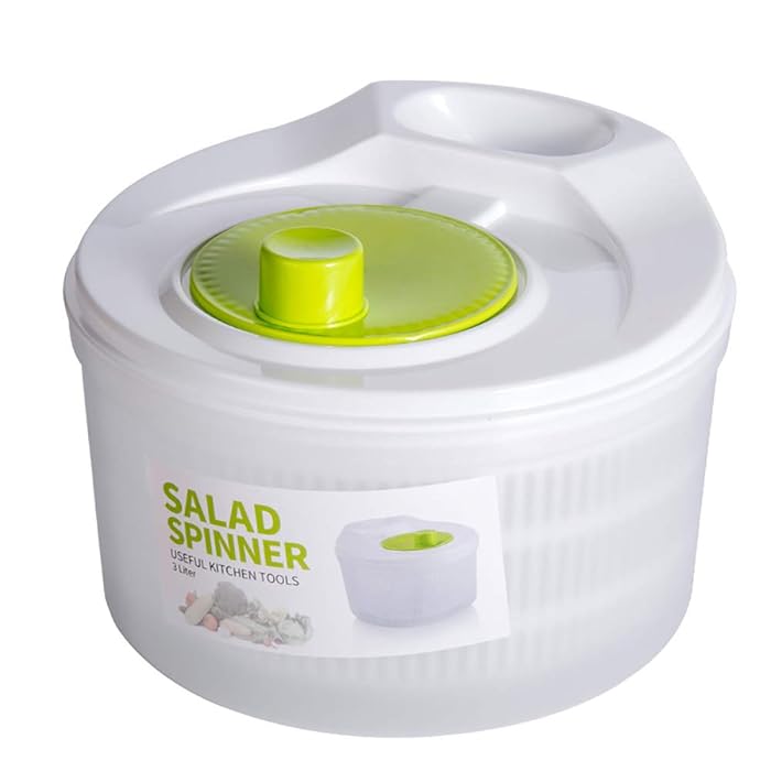 Buy Salad Spinner Large for kitchen Drain Lettuce Washer Easily Dryer