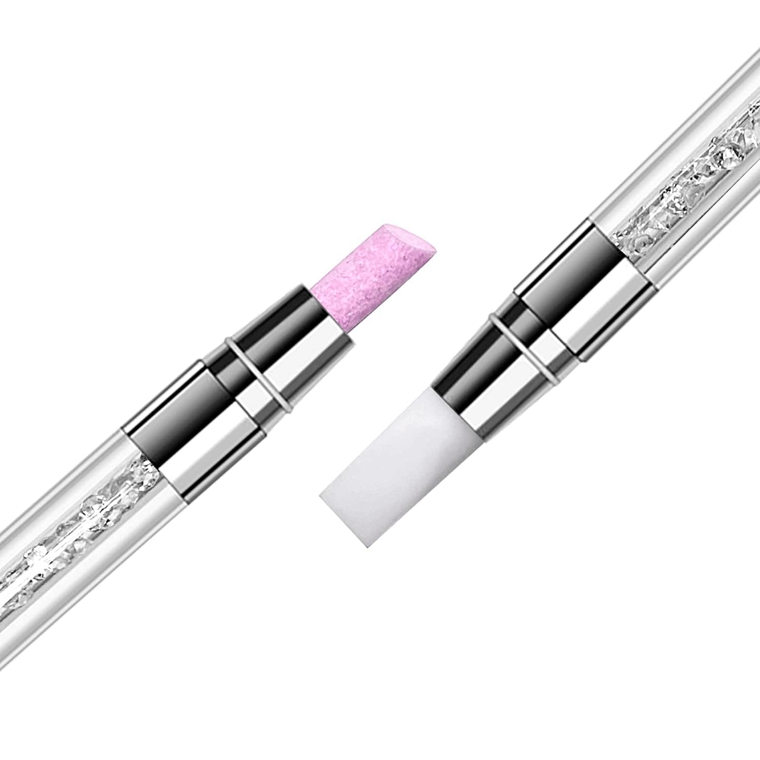 NOOVES NAILS Quartz Dual Stick - końcówka kwarcowa i guma