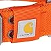 Carhartt Pet Fully Adjustable Wide Webbing Collar for Dogs, Heavy Duty Nylon for Walking & Training, Blaze Orange, Medium