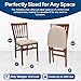 MECO Stakmore School House Wooden Folding Chairs with Padded Seats, Set of 2 - No Assembly Foldable Dining Chairs, Steel Folding Mechanism, Upholstered Cushion, Space-Saving, Fruitwood Frame