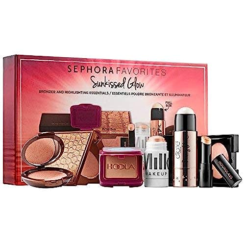 SEPHORA FAVORITES Sunkissed Glow 7 piece bronzer & Highlighting essentials
