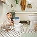 Summer Infant by Ingenuity My Size Potty Pro in White, Toddler Potty Training Toilet, Lifelike Flushing Sound, for Ages 18 Months+, Up to 50 Pounds