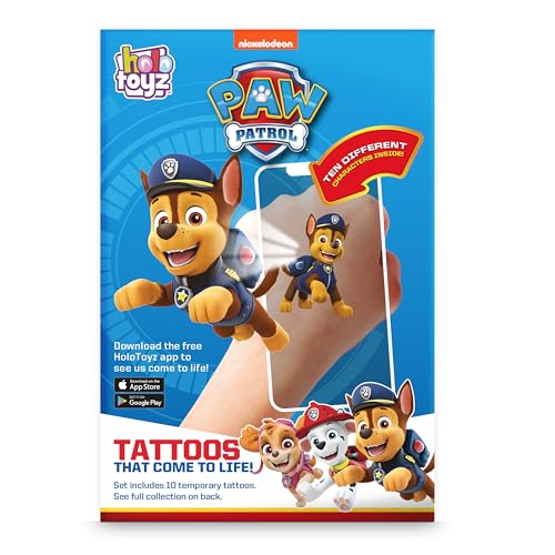 HoloToyz Paw Patrol AR Tattoos