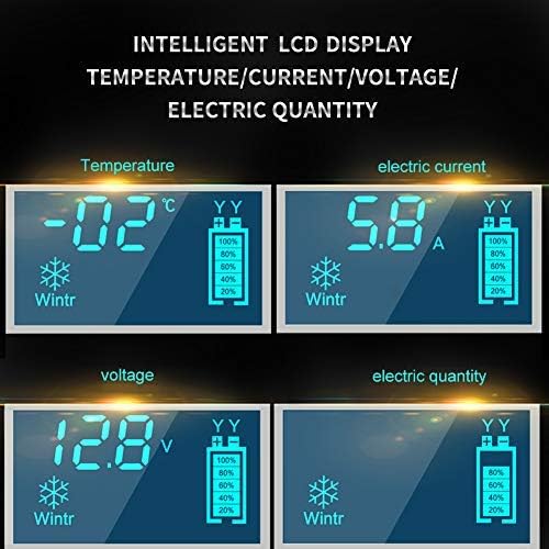 NWOUIIAY HU-XI-201 LCD Display showing 'FUL' for full charge