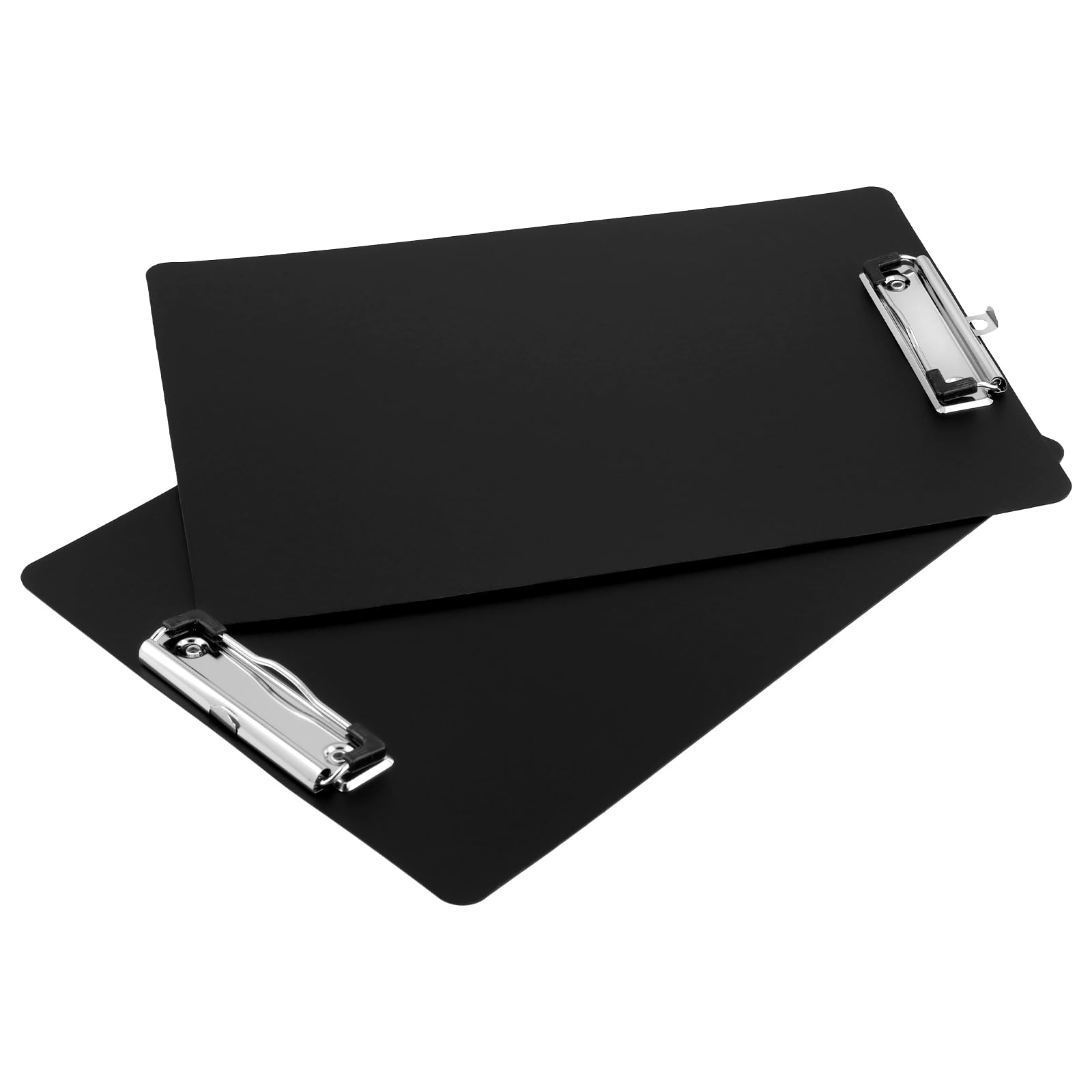 ZEONHEI 10 Packs A4 Plastic Clipboards, Black Secure Holder with Hanging Hole, Clipboard Folder - Image 4