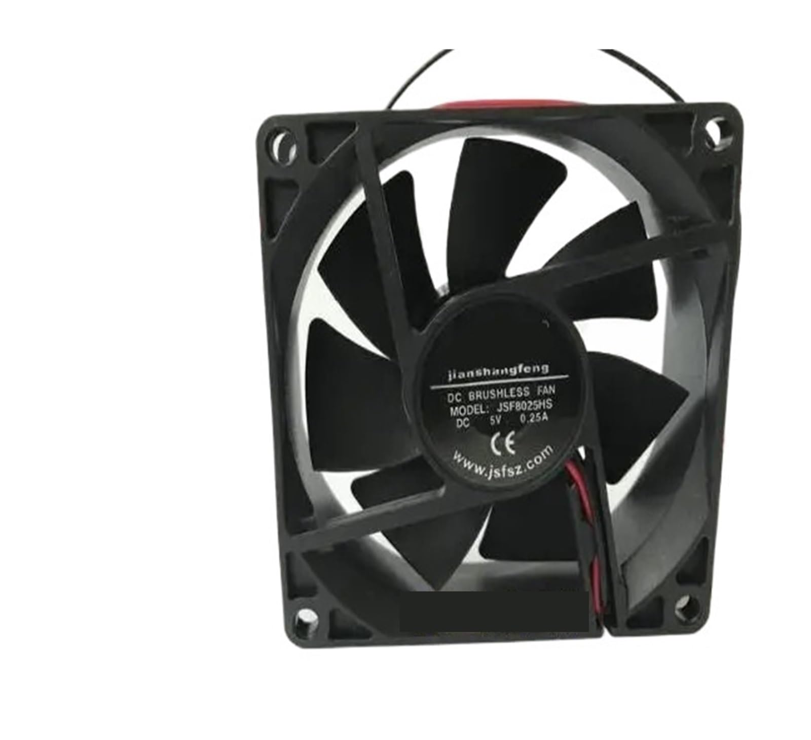 TYHUJKKL 8025 jsf8025hs DC5V 0.25A 8cm 80 * 80 * 25MM two wire cooling fan