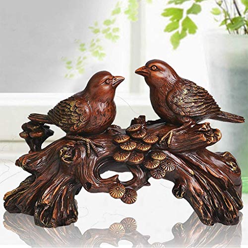 Maison salon décoration statues d'oiseaux et objets d'art pour buffet moderne