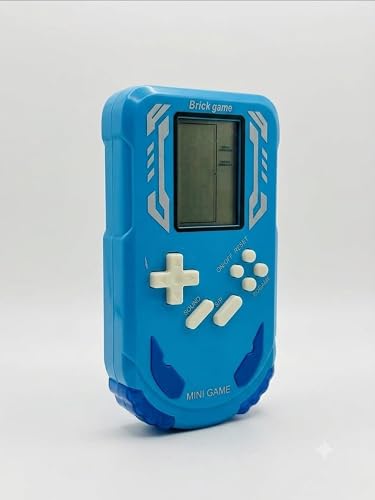 Retro Rush Ultra Compact Mini Brick Game, 23 Game Modes, Clear-View LCD, Multi-Directional D-Pad
