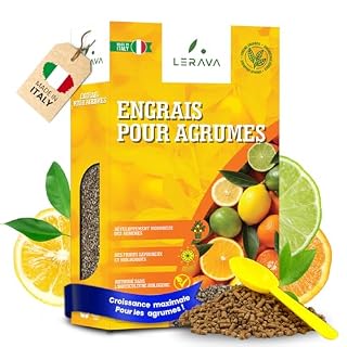 LERAVA engrais bio agrumes 800 g avec bouchon doseur