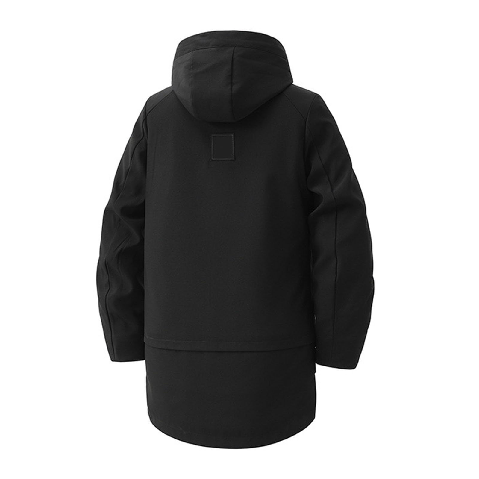Chubasquero para hombre con capucha y cremallera | Chaqueta cortavientos ligera para actividades al aire libre y ocio en estilo deportivo