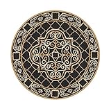 RUGS Teppiche Retro Runder Teppich Im Europäischen Stil Amerikanisches Wohnzimmer Schlafzimmer Teppich Verschleißfestes Rutschfestes Bunker Computerstuhlkissen,# 1,80 * 80Cm