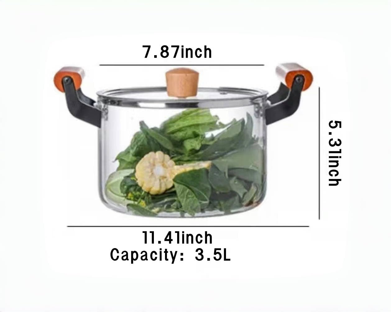 Winco USA Super Aluminum Stock Pot, Extra Heavy Weight, 80 Quart, Aluminum