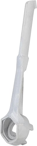 Miniatura 4 de Llave de aluminio de 10 pulgadas para barriles de 10, 15, 20, 30, 55 galones, chispas, segura, ligera, resistente y duradera