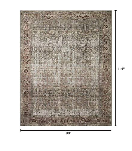 Tapete decorativo Loloi Georgie Collection 7'6" x 9'6" miniatura 2
